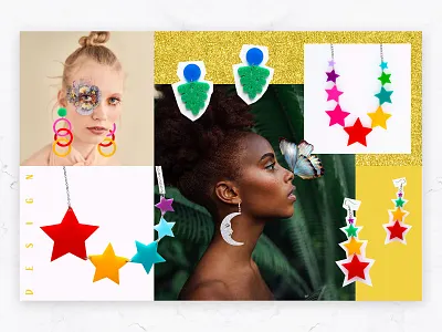 Noina - Post Design accessories bold branding collage colorful concept design graphic graphic design idea identity logodesign minimal modern post rebrand social media story typography