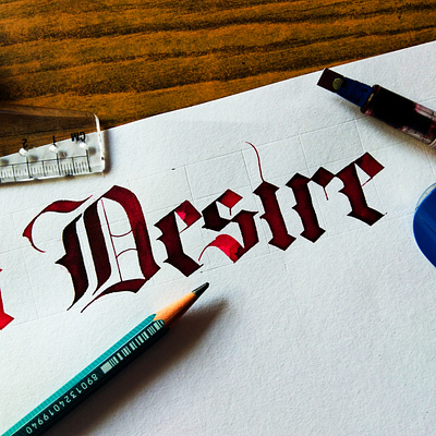 Desire calligraphy calligraphy and lettering artist calligraphy artist calligraphy font calligraphy logo design handwritten font handwrittenfont illustration tattoo art tattoo design typography