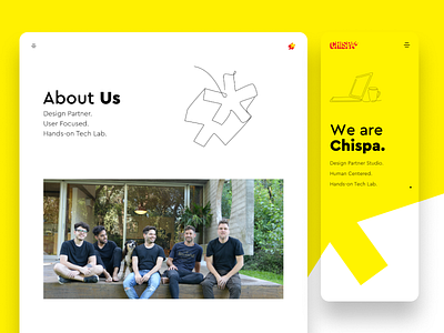 Our Website 🚀 - Chispa branding design design thinking graphic design responsive design ui ux web website website design