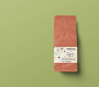 Coffee Bag Mockup design mockup