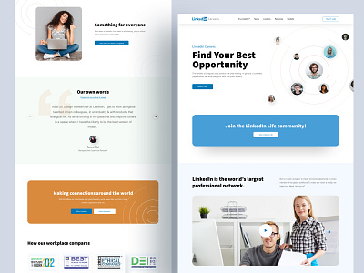 LinkedIn Careers Web UI Redesign Concept. by Anik Deb on Dribbble