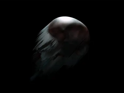 Something. 3d 3d art 3d artist album art alien blender cover art cycles dark design glass music render skull skull art skulls