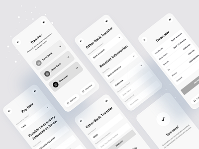 Mobile Banking with VIVR Technology | Wireframe bank bank app bank card banking bkash finance financial fintech mobile banking mobile design money neo design online personal finance rocket technology uesr research ux vivr wireframe