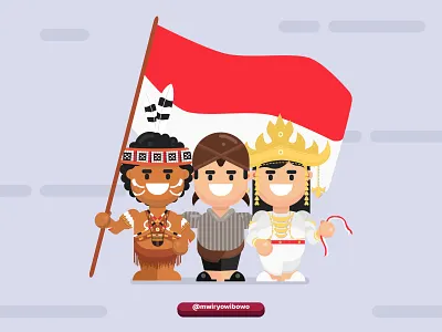 28 Oktober 2020 - Hari Sumpah Pemuda 2d character adobe adobe illustrator character characterdesign design designs flat flatdesign graphic graphicdesign illustration indonesia oktober pemuda vector