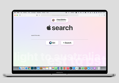 Search // MacBook apple concept design macbook search web