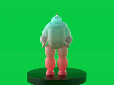 Character 3d 3d illustration character illustration modelling redshift rendering