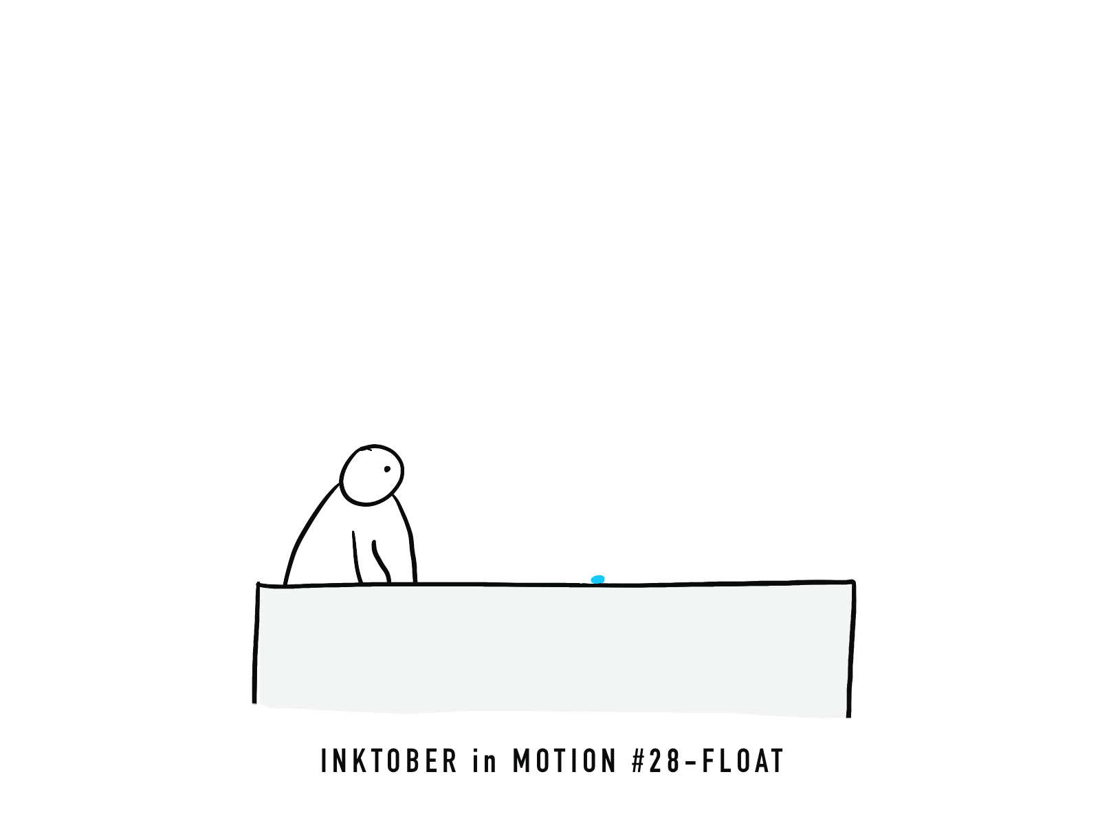 #28 Float animation doodle frame animation fun illustration inktober inktober2020 motion procreate sketching