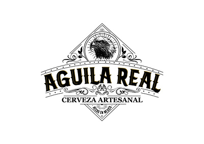 Aguila Real / Mexican Logo Design beer design graphic design illustration illustrator logo logo design mexican