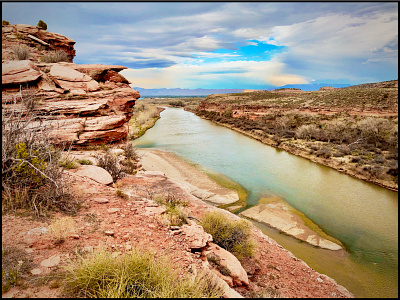 Colorado River view from Kokopelli colorado colorado river desert grand junction mtb photography singletrack western