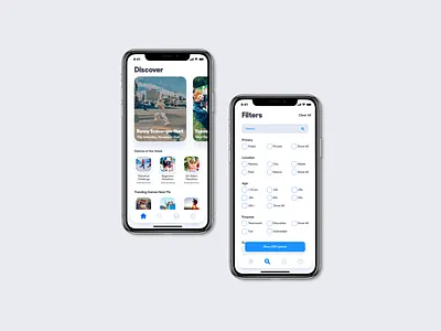 Scavo (Scavenger Hunt Game App) app design game gamification scavenger hunt ui ux