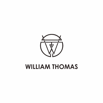 William Thomas design logo minimal typography