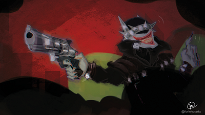 Batman Who Laughs | 2020 | Fan Art art artwork batman batman who laughs digital art digital illustration fan art fanart illustration joker photoshop photoshop art