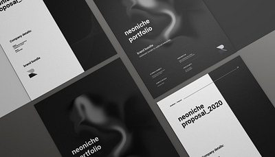 Neoniche Portfolio । Magazine । Brand Design a4 blackandwhite brand design branding design creative dribbble editorial graphicdesign indesign layout design letter magazine design minimal minimalist portfolio portfolio template print design professional design stylish typography