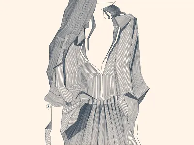 Crazedtober Day 22: Clothing design illustration inktober inktober2020 line art lineart procreate