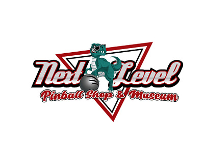 Next Level Pinball Shop and Museum cool dino dinosaur gaming museum pinball shop shopify