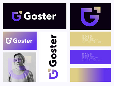goster logo - unused branding branding agency design designer digital ecommerce g letter g logo tech