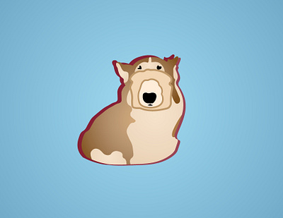 Do you like corgis? Because I love them :) adobe adobe illustrator branding design illustration logo practice typography udemy udemycourses webdesign website design