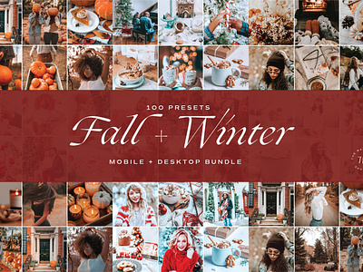100 Fall/Winter Preset Bundle