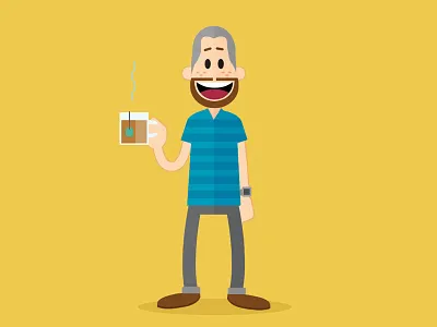 Its me! flat illustration minimal vector