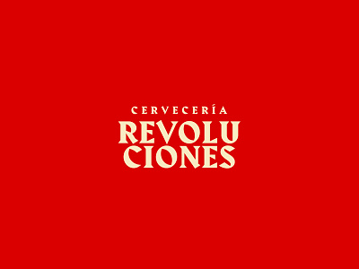 Revoluciones brand design branding branding and identity branding design business card cerveceria craft beer design el salvador logo revoluciones start up