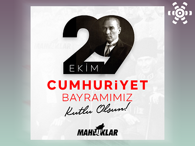 Mahluklar Medya 29 Ekim Tasarımı 29 ekim atatürk design republic day