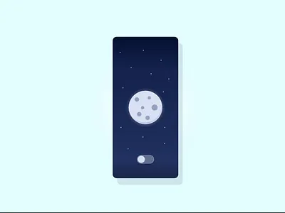 Dark / Light Mode Switch animation micro interaction rive ui