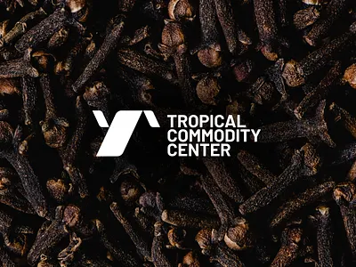 TCC inverted agriculture branding food logo plants professional tropical typography vector