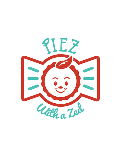 Piez With a Zed bakery branding design graphicdesign handlettering illustration logo mascotlogo retro design vintage logo