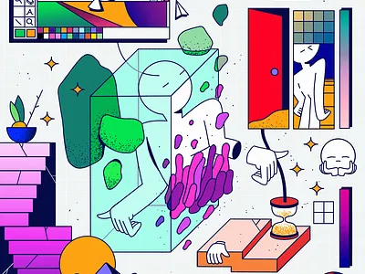 Tattoo GIVEAWAY 2d motion graphics 3d animation after effects motion graphics animation animation 2d design illustration mograph motion motion graphics