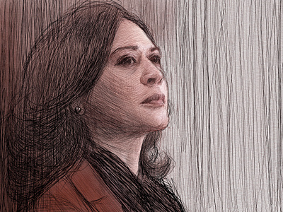 Kamala Harris drawing illustration kamala harris political politician portrait portrait art portrait illustration procreate sketch