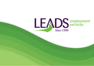 Leads Employment Services Social Graphics branding design graphic design illustration social media