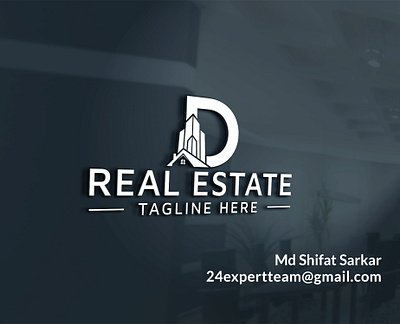 Real Estate Logo Design, Property, Mortgage, Home, Building real estate unique logo