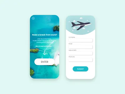 Daily UI Challenge - 001 app dailyui design ui ux