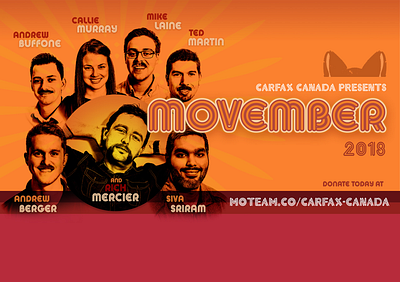 Movember Thumb boogie nights branding design graphic design illustration movember orange poster promo vector