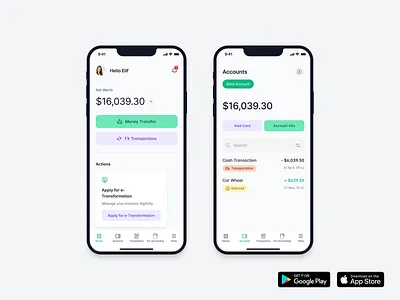 Norma - Finance & Accounting accounting app design finance finance app mobile ui uidesign user interface ux