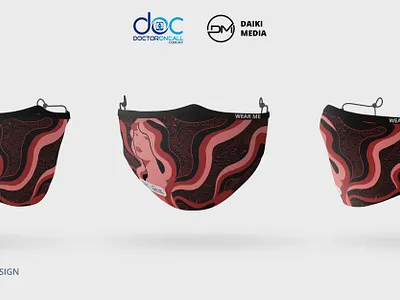 DOC Mask Design (Black, Pink)