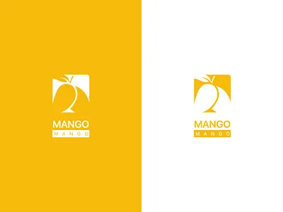 Mango Logo branding creative graphic design identity jpg logo logo design mango monogram logo photoshop