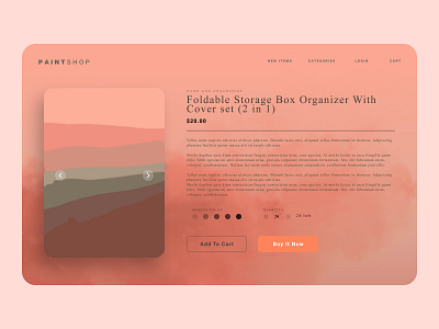 Product Info design flat minimal type typography ui ux web website