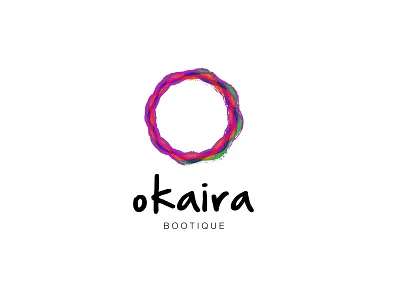 Okaira Bootique Logo best logo designer dribbble bootique house logo bootique logo branding colorfful logo logo logo design inspiration logo designer logodesign modern logo o logo top logo design idea womens clothing logo