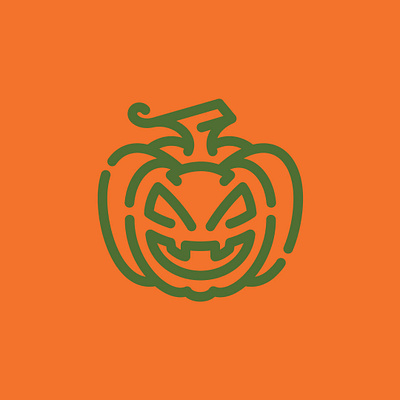 Day 78 - Pumpkin 100 Icons Daily 100days design icon illustration leeayr minimal pumpkin vector