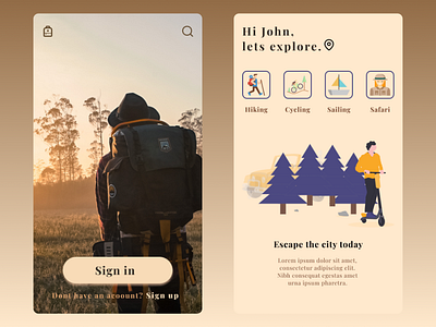 Travel App app app design application application design design travel travel app ui ux