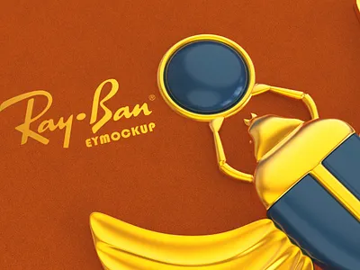 Free Egyptian jewel scarab Logo Mockup download mockup mockup mockup psd mockups psd