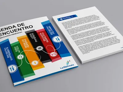 Folder and Stationery design icon design visual identity