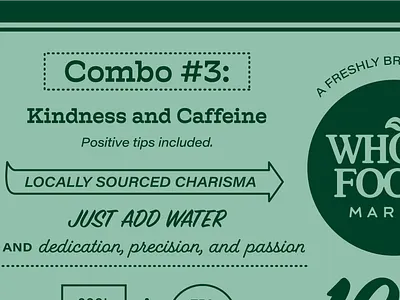 Redesign for Whole Foods Market To-Go Coffee Cup branding design graphic graphic design icon illustration lettering logo type typography