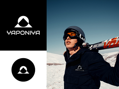 YAPONIYA | Logo and brand identity brand brand design brand identity branding clothes equipment logo logo design logodesign logotype minimal mountain sign ski sport sportswear symbol wear winter