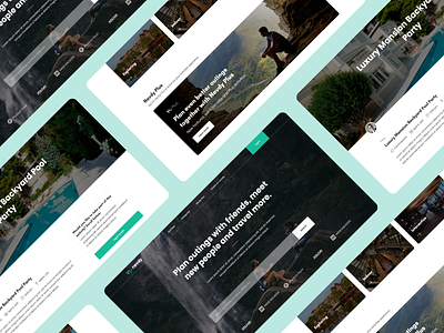 Platform to Plan Outings with Friends & Travel More creative css design html modern ui ui design ux design web web design