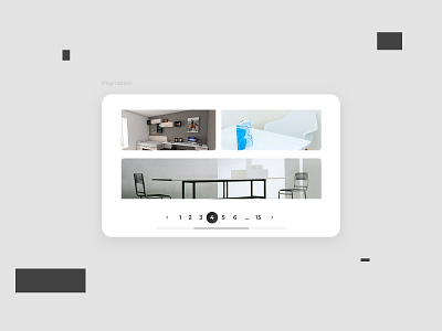 Pagination Element Design | Daily UI 085 adobe photoshop daily ui dailyui dailyuichallenge design minimalistic modern pagination ui web design webdesign