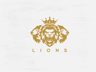 Lion Logo 3 lions heads 3 lions logo 3d animation branding graphic design haeds lion lion head lion head logo lion logo lion roar lions lions logo lions vector logo logo motion graphics strong ui vector
