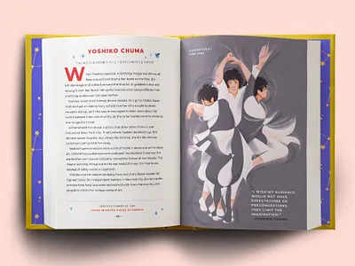 Rebel Girls: Yoshiko Chuma choreography contemporary contemporary dance dance girls graphic illustration texture women