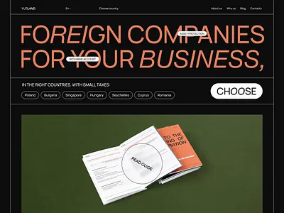 Yutland. - Law firm website attorney branding business company corporate finance fintech firm green landing page law law firm lawyer legal orange ui ux webpage website